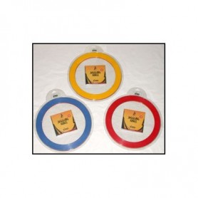 Juggling Rings Set (3 Rings and DVD) - Assorted Colors by Zyko - Trick