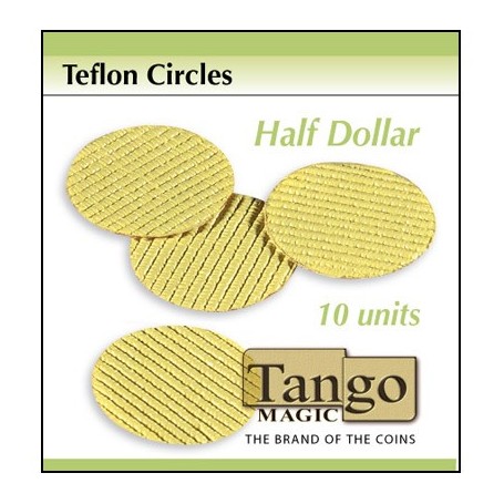Teflon Circle Half Dollar size (10 units) by Tango -Trick (T001)