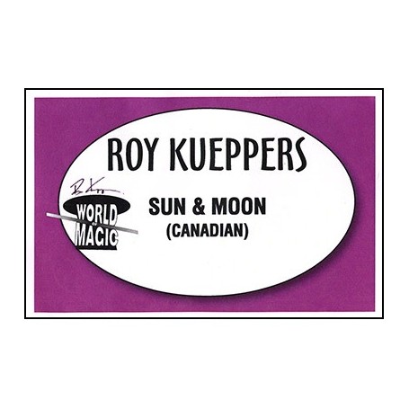Sun & Moon Loonie/Twoonie by Roy Kueppers - Trick