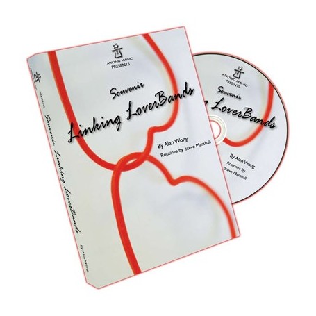 Souvenir Linking Loverbands (20 link, 10 single, DVD) by Alan Wong - Tricks