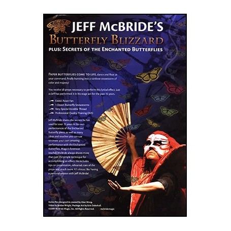 Butterfly Blizzard (Props and Online Instructions) by Jeff McBride and Alan Wong - Trick