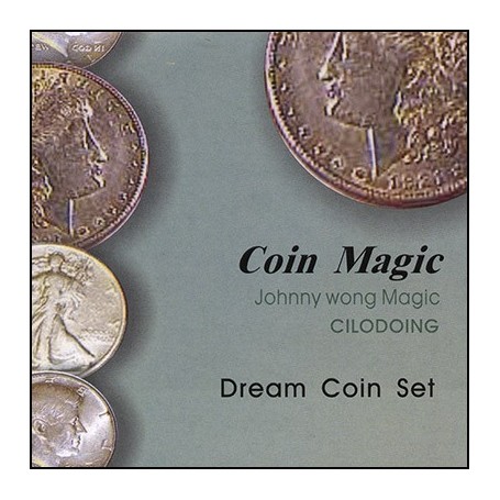 Dream Coin Set (with DVD) by Johnny Wong - Trick