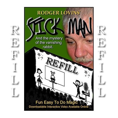 Refill for Stick Man by Rodger Lovins - Trick