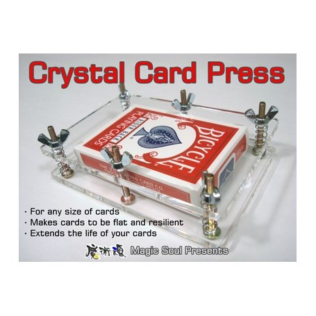 Crystal Card Press by Hondo & Fon - Trick