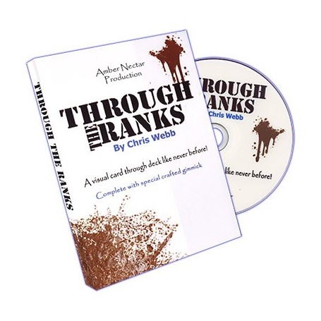 Through The Ranks (Blue Back With DVD) by Chris Webb - DVD