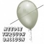 Ago nel palloncino Professional (with 10 clear balloons) by Bazar de Magia - Trick