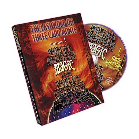 World's Greatest Magic:  The Last Word on Three Card Monte Vol. 1 by L&L Publishing - DVD