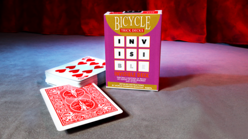 Invisible Deck Bicycle Mandolin (Red)