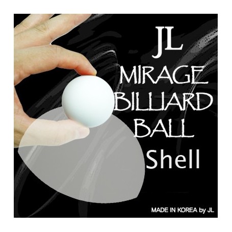 Mirage Billiard Balls by JL (WHITE, shell only) - Trick