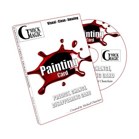 Painting (DVD and BLUE Back Gimmick) by Mickael Chatelain - DVD