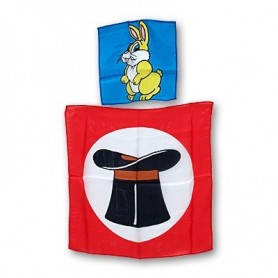 Foulard 23 x 23 Rabbit from 45 x 45 Hat Foulard - Foulard Coniglio dal cilindro