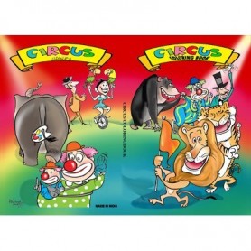 Micro Coloring Book (Circus) by Uday - Libro ce si colora PICCOLO 10x15