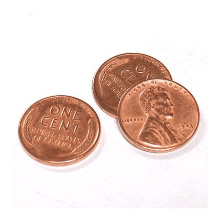 Steel Core Penny (3 Pennies) - Trick
