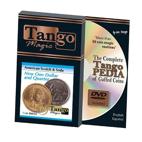 American Scotch & Soda (D0125)(TRADITIONAL w/DVD) by Tango Magic - Tricks