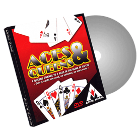 Aces and Queens (Cards Color Varies) by Astor - Trick