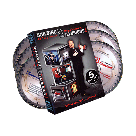Building Your Own Illusions, The Complete Video Course by Gerry Frenette (6 DVD Set)- DVD