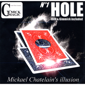 Hole (BLUE)(DVD and Gimmick) by Mickael Chatelain - DVD