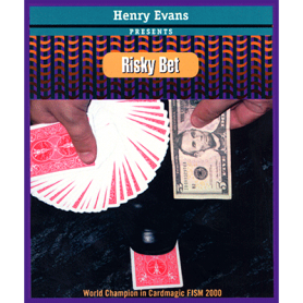 Risky Bet (Red) (US Currency, Gimmick and VCD) by Henry Evans