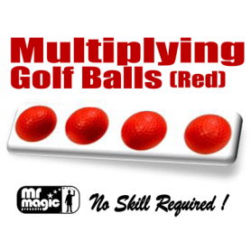 Multiplying Golf Balls (Red) by Mr. Magic - Trick