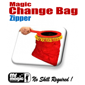 Magic Change Bag (Zipper)- by Mr. Magic Sacca scambi