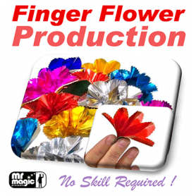 Finger Flower Production (Set of 16) by Mr. Magic - Trick