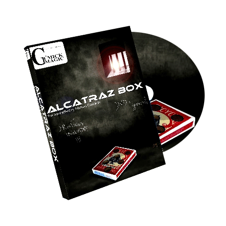 Alcatraz Box (RED Gimmick and DVD) by Mickael Chatelain - DVD