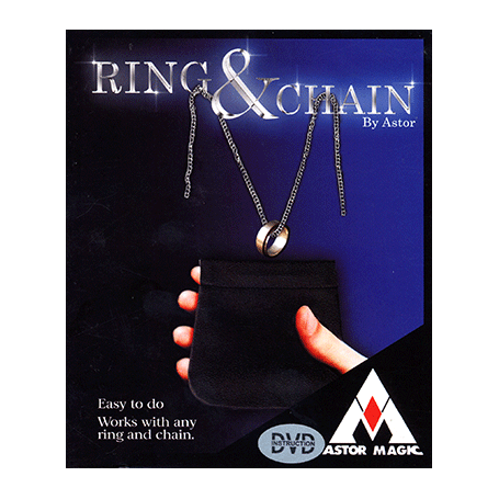 Ring & Chain (DVD included) by Astor Magic - DVD