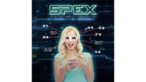 SPEX GLASSES (8 of Diamonds Version) by Magic Dream - Occhiali rivela carta