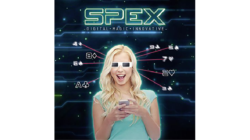 SPEX GLASSES (8 of Diamonds Version) by Magic Dream - Occhiali rivela carta