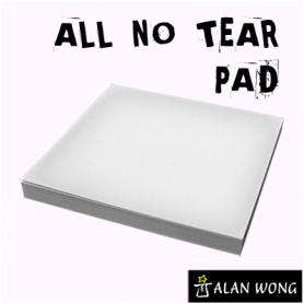 No Tear Pad Piccolo Fogli tutti Non Strappo by Alan Wong - Trick
