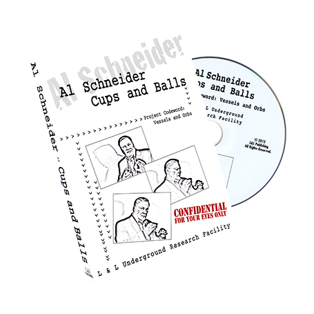 Al Schneider Cups & Balls by L&L Publishing - DVD