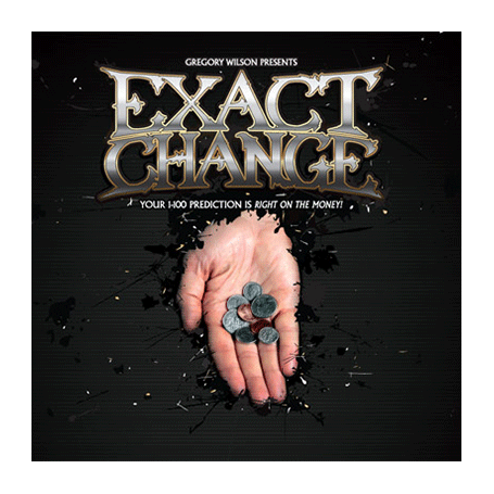 Exact Change by Gregory Wilson (DVD and Gimmick) - Mentalismo con monete