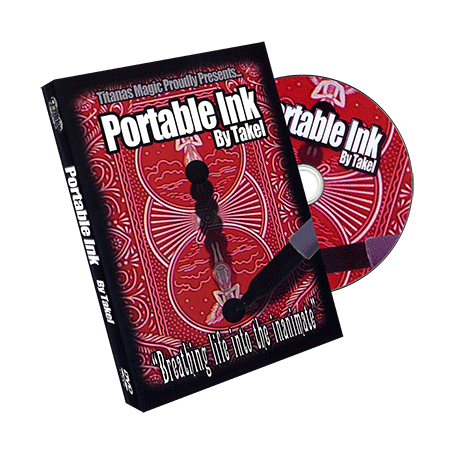 Portable Ink (DVD and Gimmick) by Takel and Titanas Magic - DVD