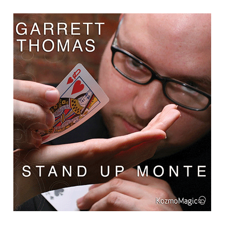 Stand Up Monte (Jumbo Index) DVD and Gimmick by Garrett  Thomas and Kozmomagic  -DVD