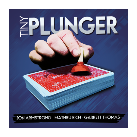 Tiny Plunger by Jon Armstrong, Mathieu Bich and Garrett Thomas - DVD e ventosa