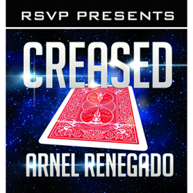 Creased (DVD and Gimmick) by Arnel Renegado and RSVP Magic - DVD