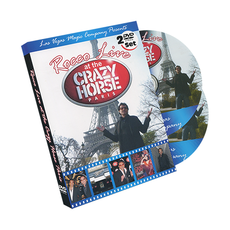Rocco LIVE! at the Crazy Horse (2 DVD set) by Rocco - DVD