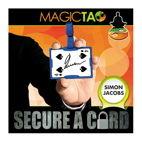 Secure A Card (Blue) by Simon Jacobs and MagicTao - Trick