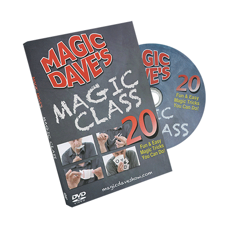 Magic Dave's Magic Class by David Williamson - DVD