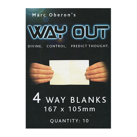 Refill for Way Out XII (4way) by Marc Oberon - Trick