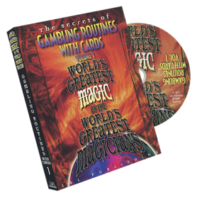World's Greatest Magic:  Gambling Routines With Cards Vol 1 - DVD
