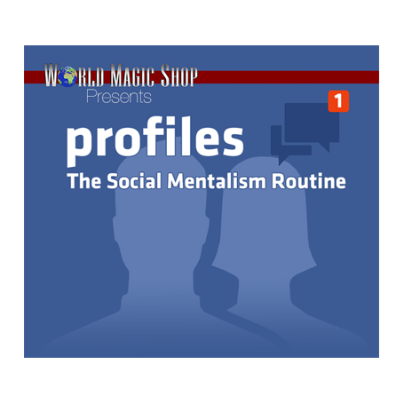 Profiles: The Social Mentalism Routine (DVD and Gimmick) by World Magic Shop - DVD