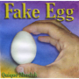 Fake Egg by Quique Marduk - Uovo finto Bianco