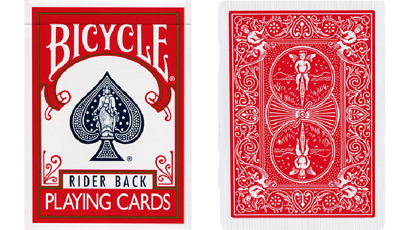 Red One Way Forcing Deck (Black and White Joker only)