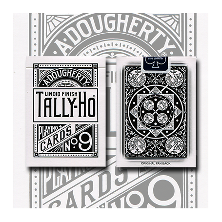 Tally Ho Reverse Fan back (White) Limited Ed. by  Aloy Studios / USPCC
