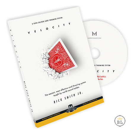 Velocity : High-Caliber Card Throwing System by Rick Smith Jr. - DVD
