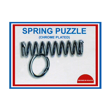 Spring Puzzle (Chrome Plated) by Premuim Magic - Trick