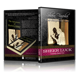 Sheer Luck - The Comedy Book Test LINGUA INGLESE (Online Instructions) by Shawn Farquhar