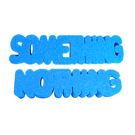 Hard Sponge - Something Or Nothing (Blue) by Goshman