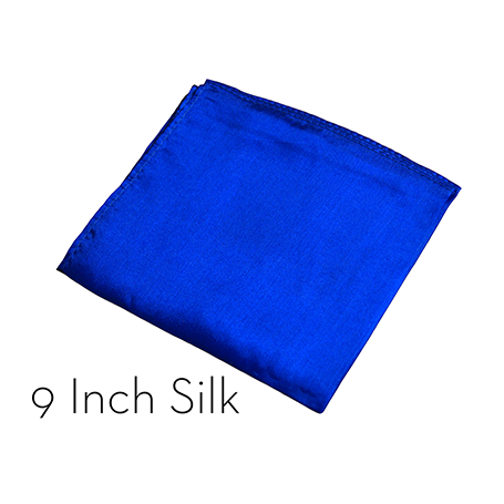 Silk 9 inch (Blue) Magic by Gosh - Trick